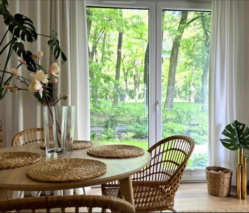 Stylowy Apartament Z Prywatnym Ogrodem, Widokiem Na Park I Parkingiem - Red Park Poznań Polen